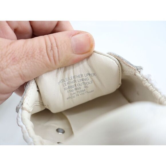 Tory Burch White and Tan Athletic Shoes - Picture 15 of 16